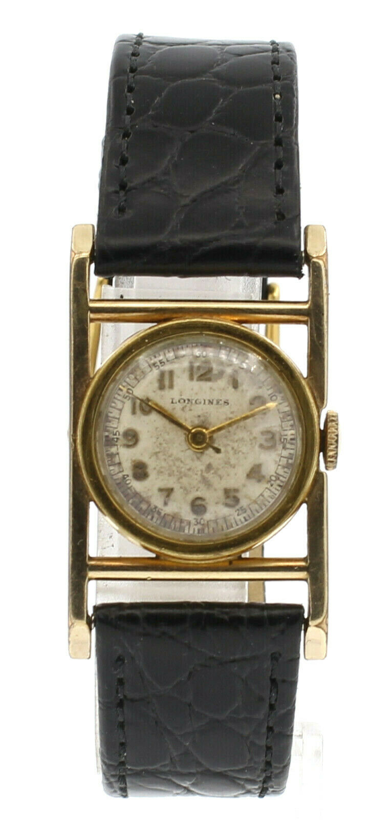Vintage Longines 10k Gold Filled Hand Wind Art Deco Ladies Watch