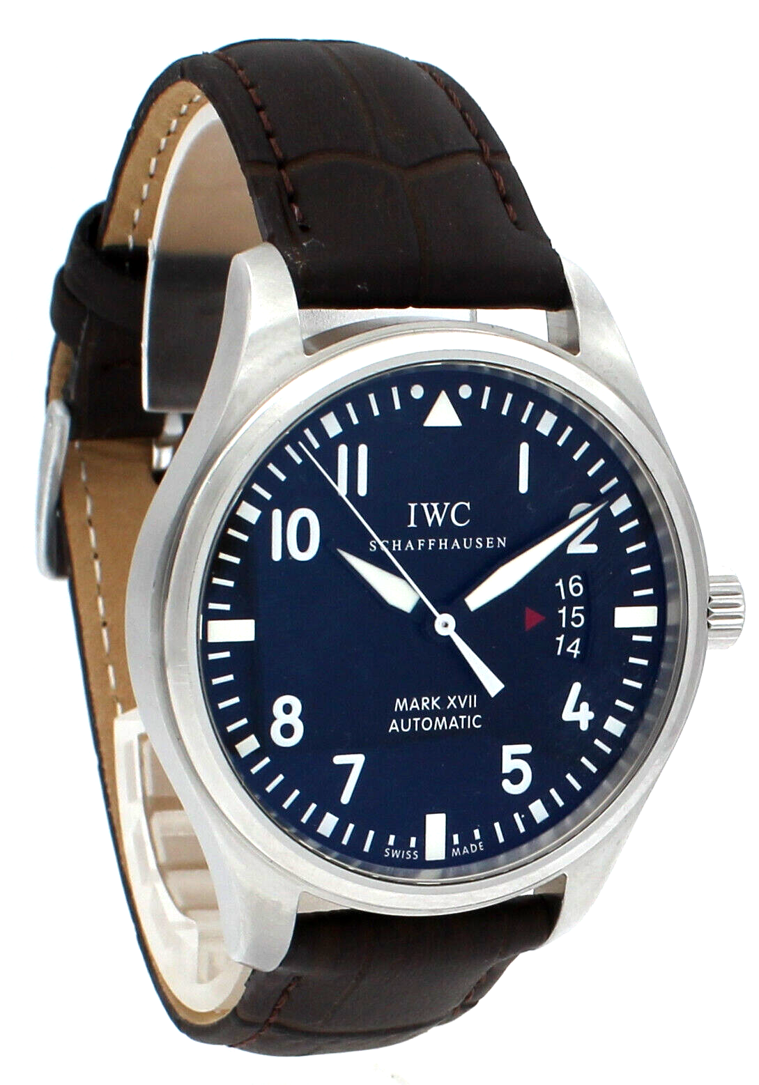IWC Pilot Mark XVIII Automatic 40mm Stainless Steel Date Mens Watch