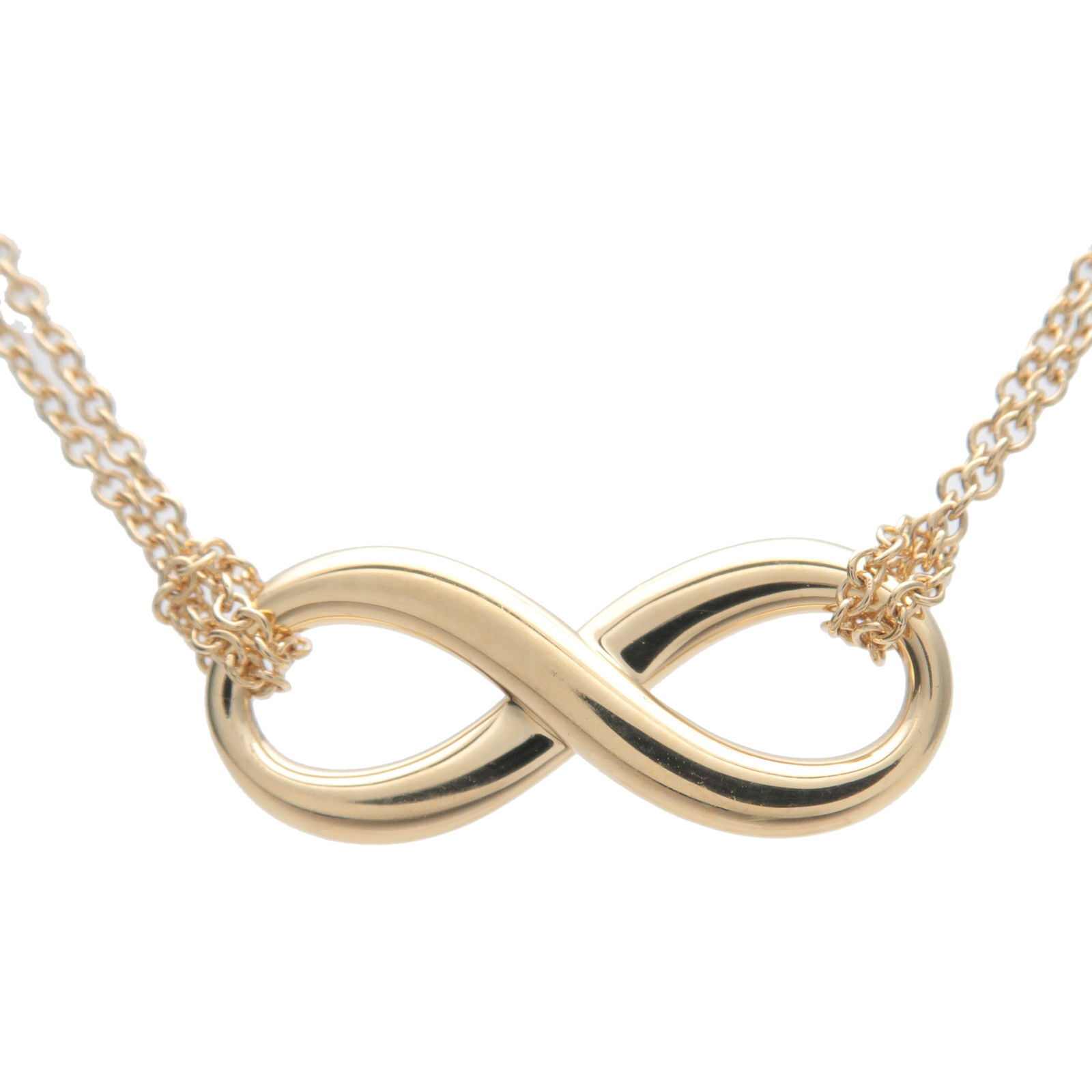 Tiffany & Co. Infinity Necklace   Yellow Gold
