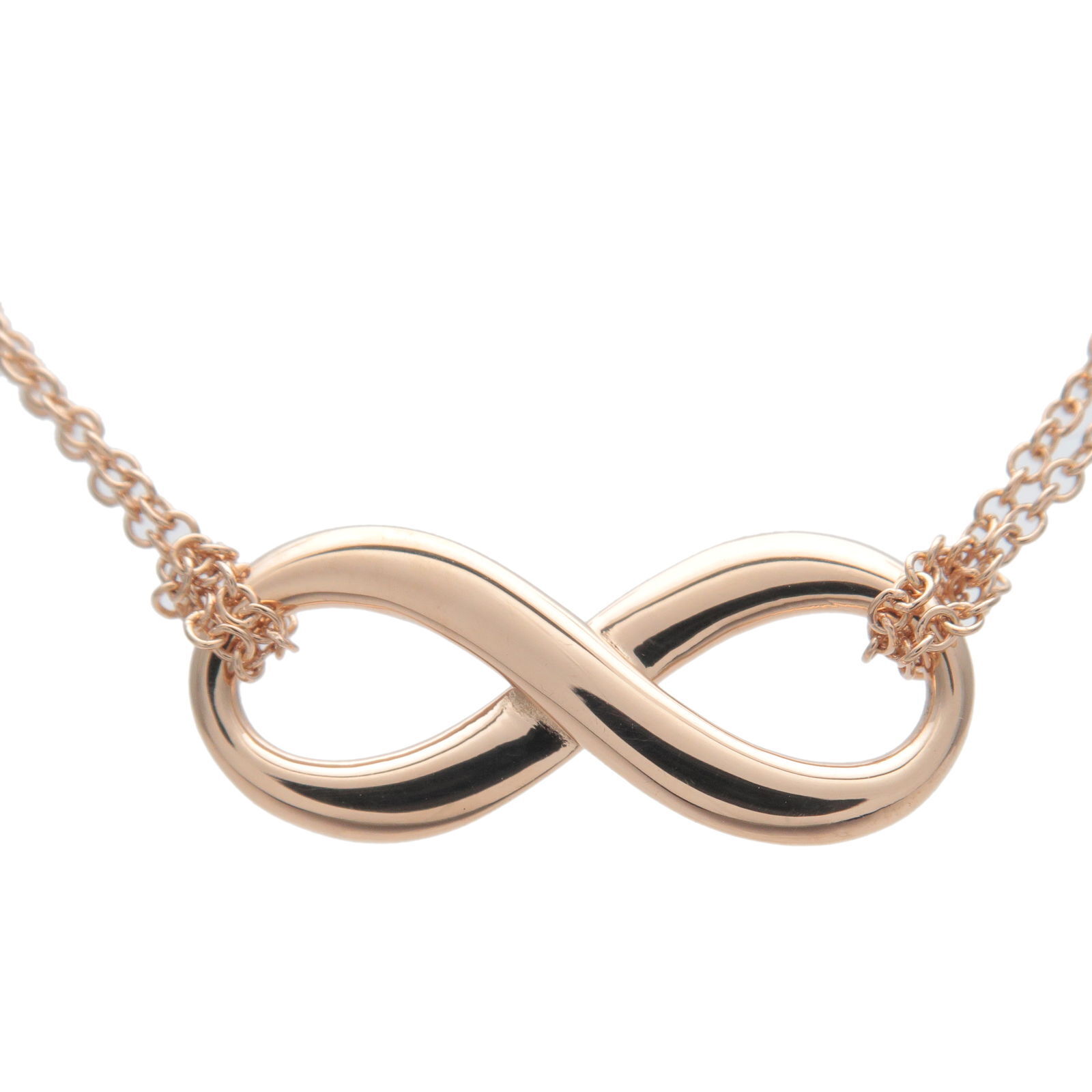 Tiffany & Co. Infinity Necklace  Rose Gold
