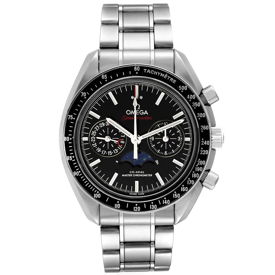 Omega Speedmaster Moonphase Chronograph Steel Mens Watch