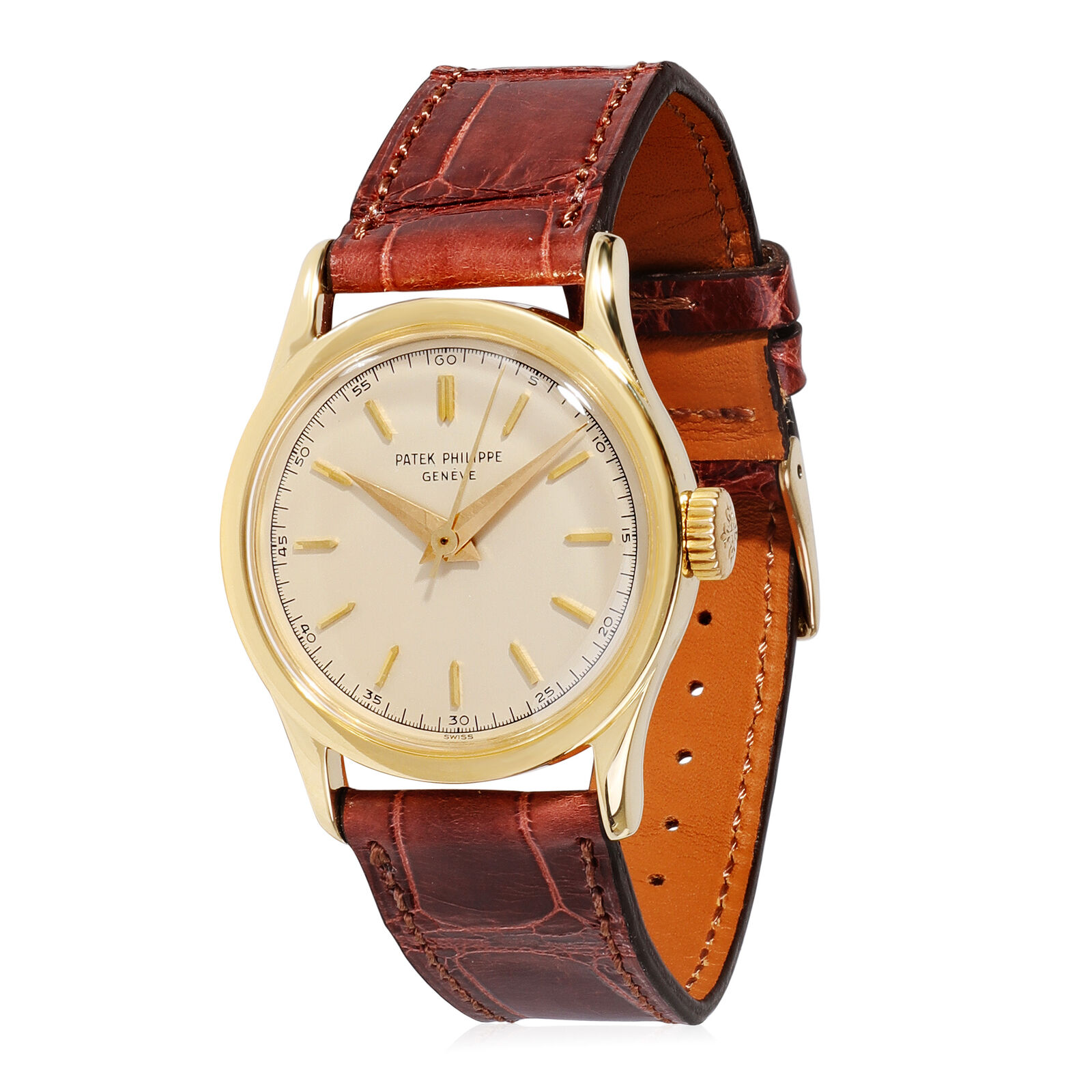 Patek Philippe Calatrava  Unisex Watch in  Yellow Gold