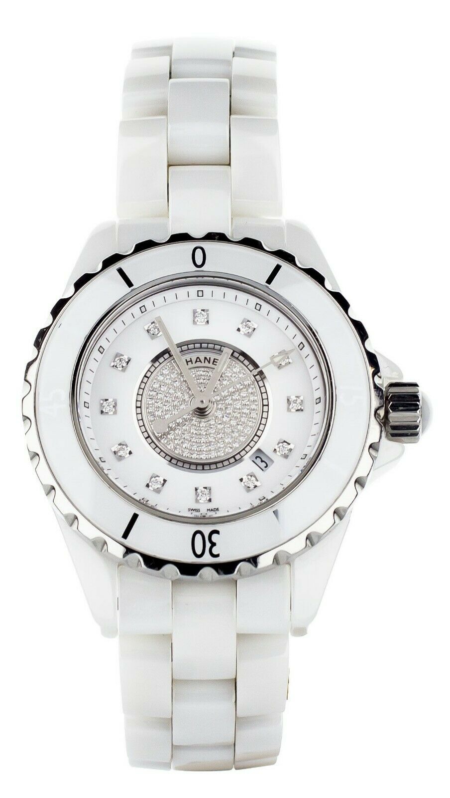 Chanel J12 diamond dial 33mm Ceramic 