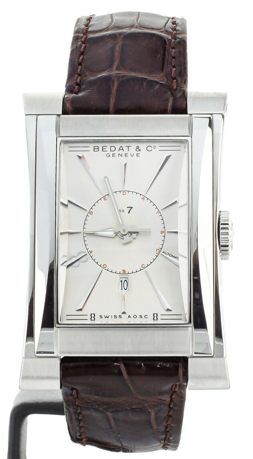 BEDAT NO. 7 DATE STAINLESS STEEL 29x46mm REF: 737 FULL SET