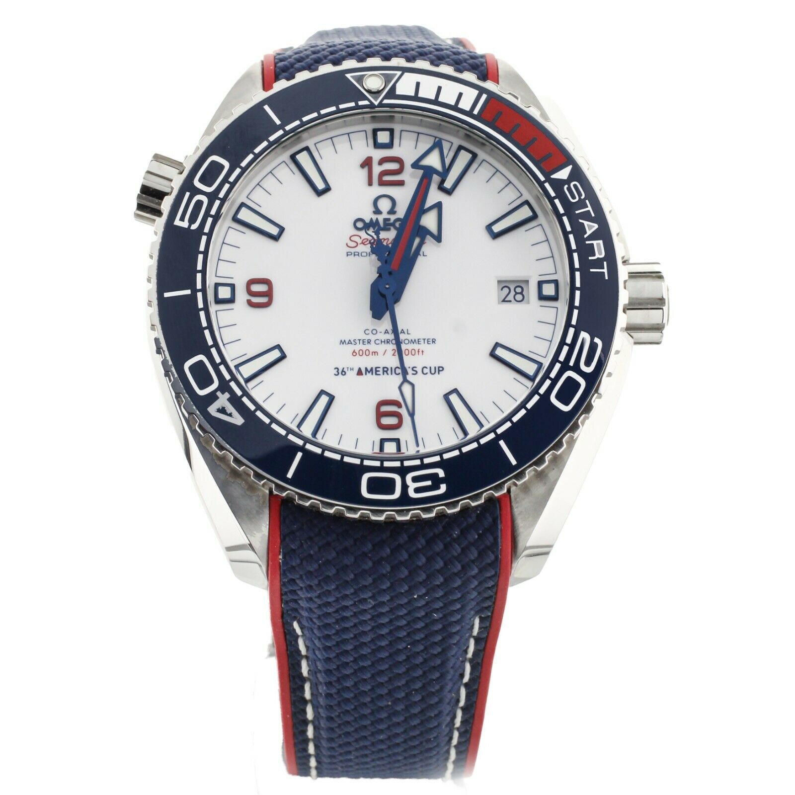 Omega Seamaster Planet Ocean 600m America's Cup 43.5mm 21532432104001 Full Set