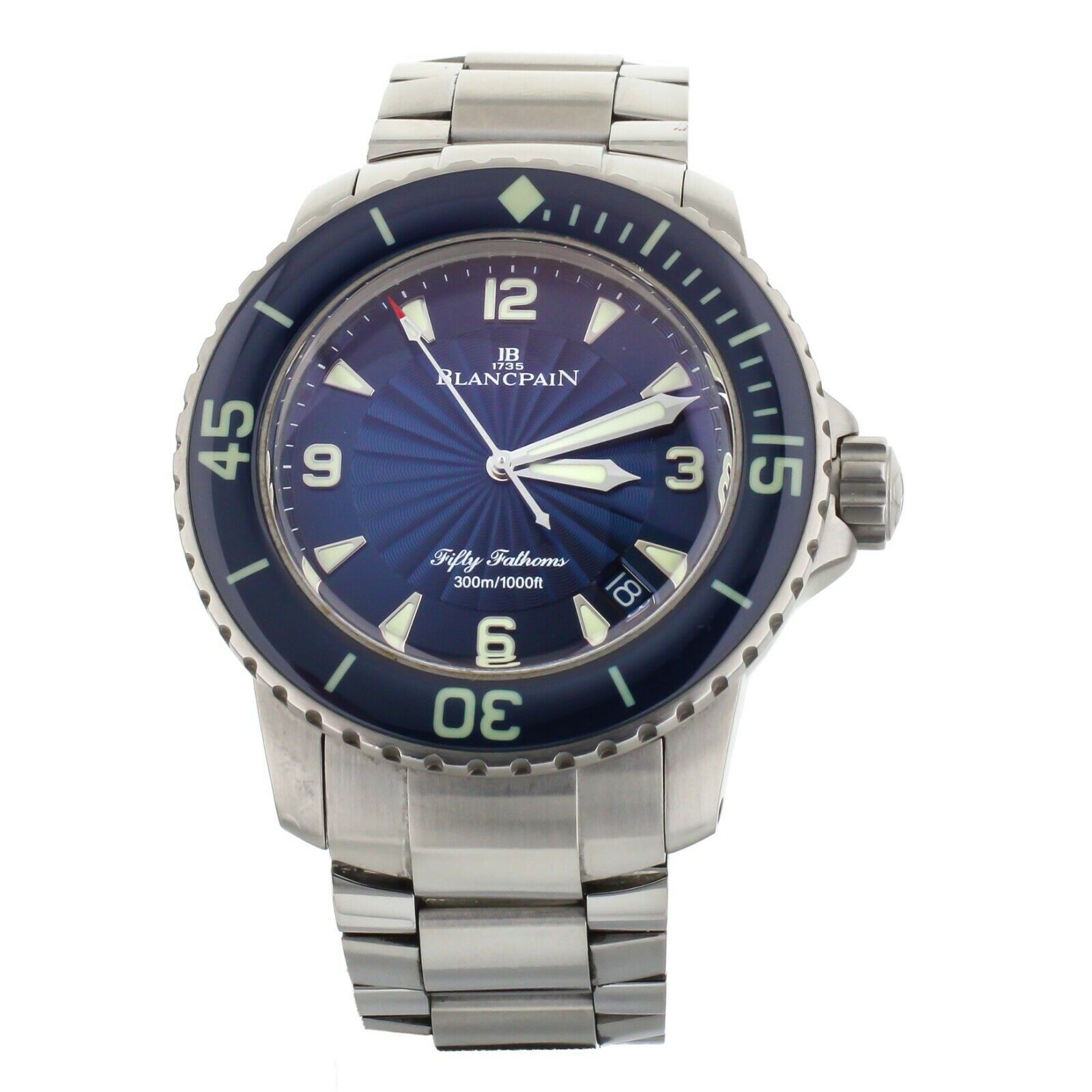 Blancpain Fifty Fathoms Stainless Steel Blue Dial