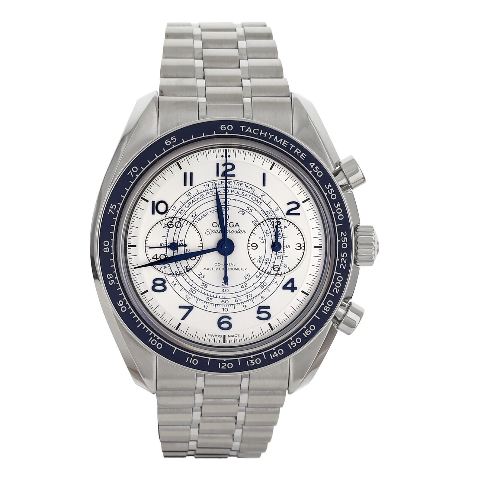 Omega Speedmaster Chronoscope White Dial Steel