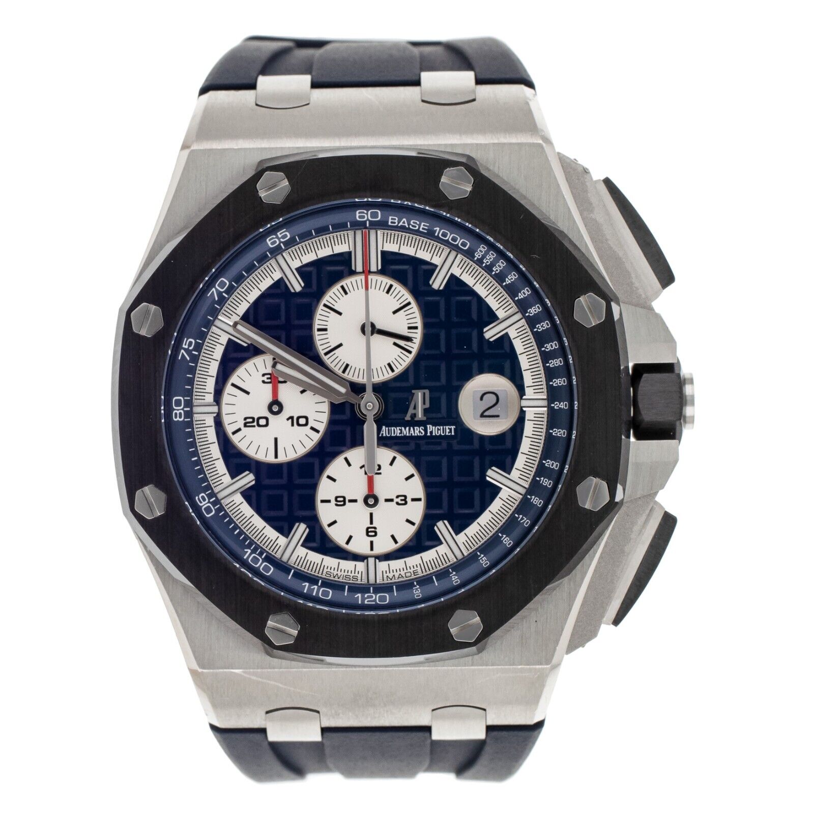 Audemars Piguet Royal Oak Offshore Blue Dial Platinum