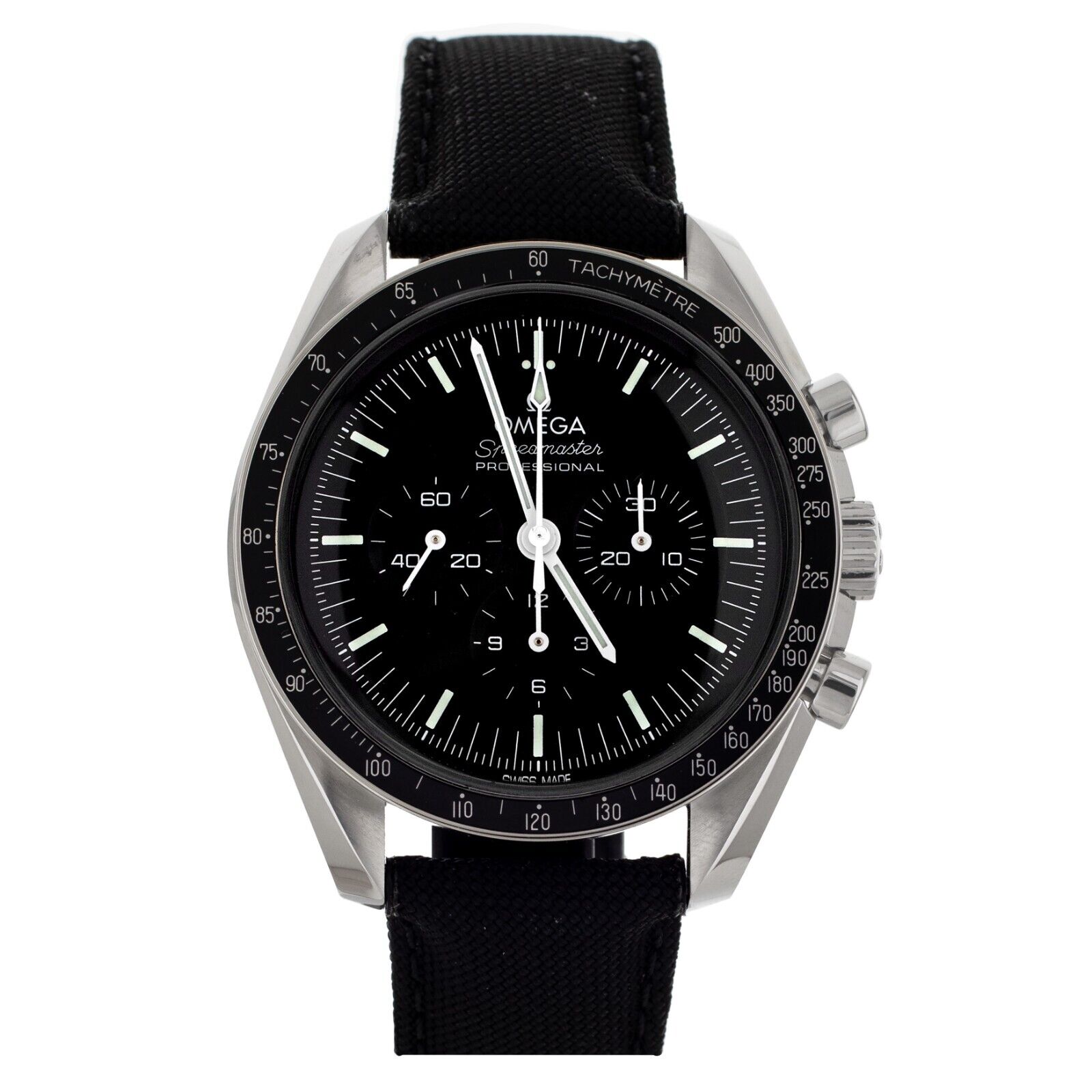 Omega Speedmaster Professional Black Dial Canvas Manual