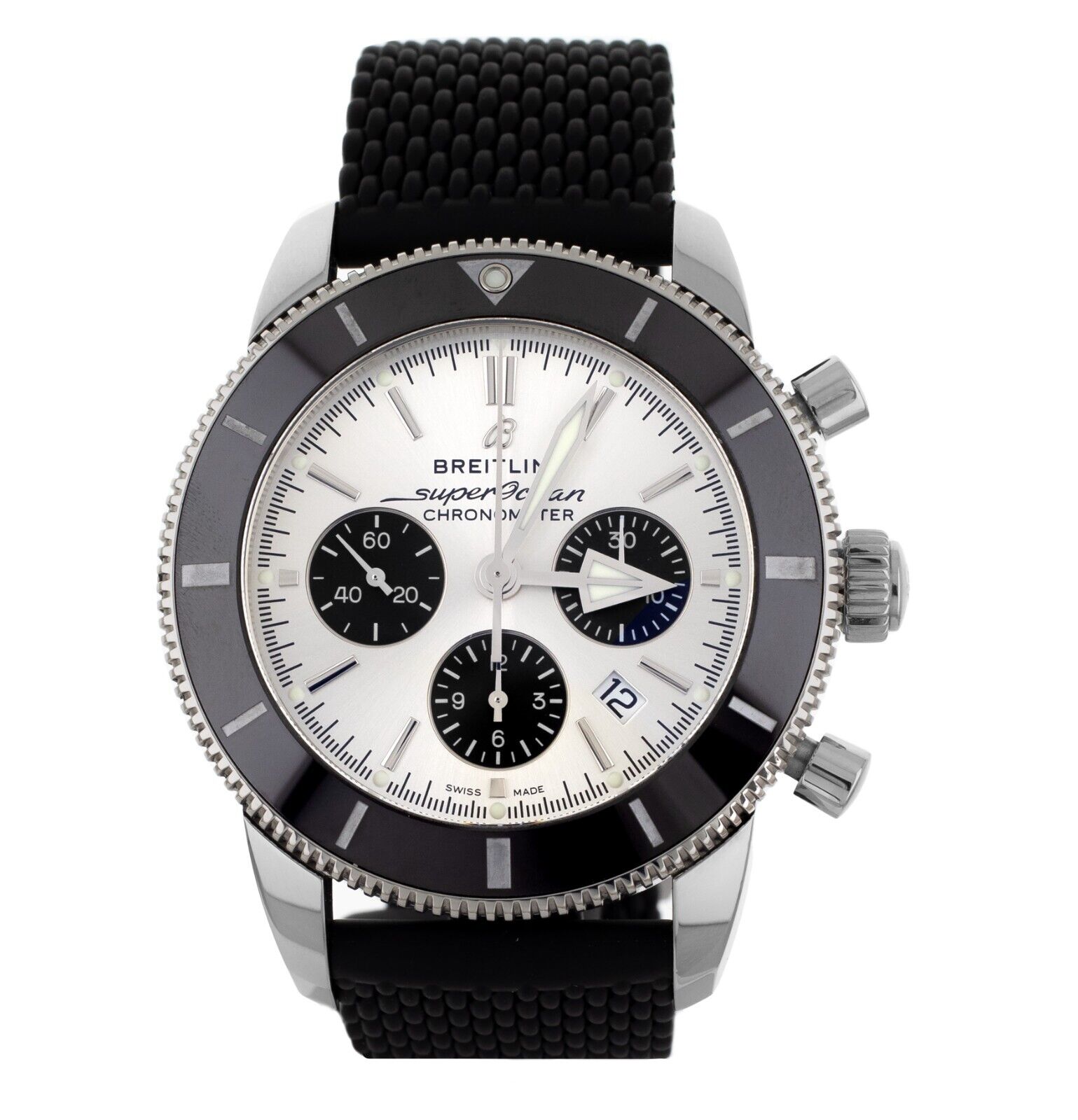 Breitling Superocean Heritage Chronograph Silver Dial