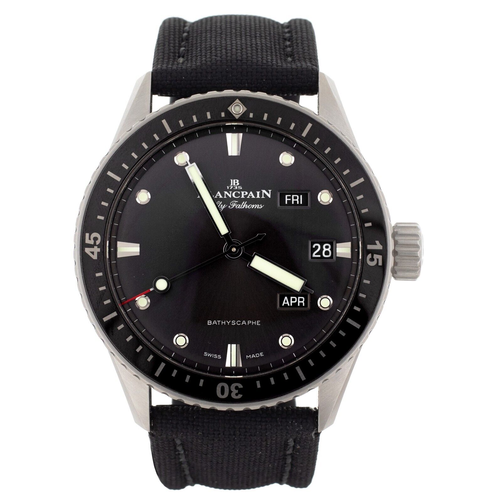Blancpain Fifty Fathoms Bathyscape Steel Gray Dial
