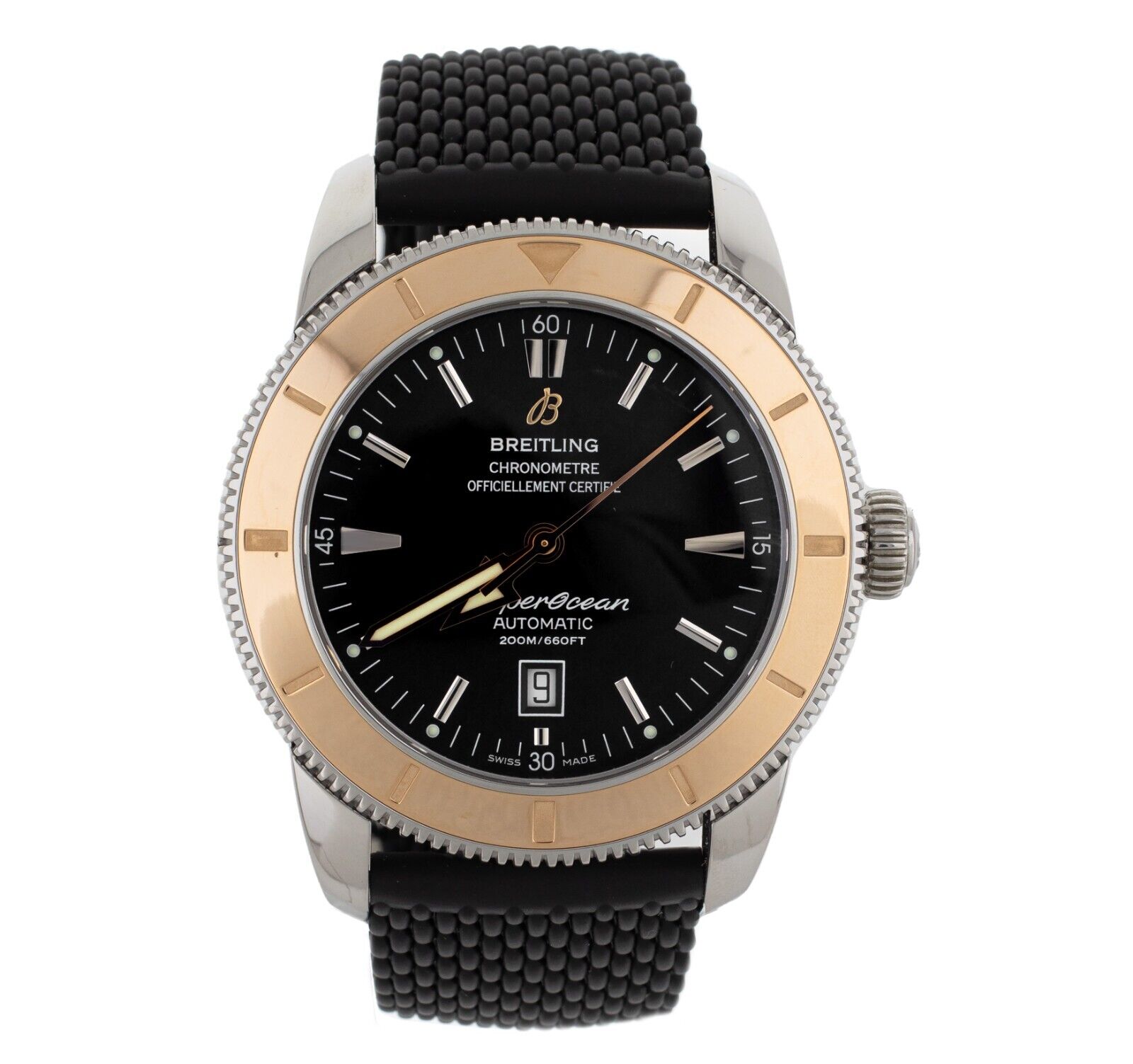 Breitling Superocean 46 Stainless Steel & Rose Gold Automatic