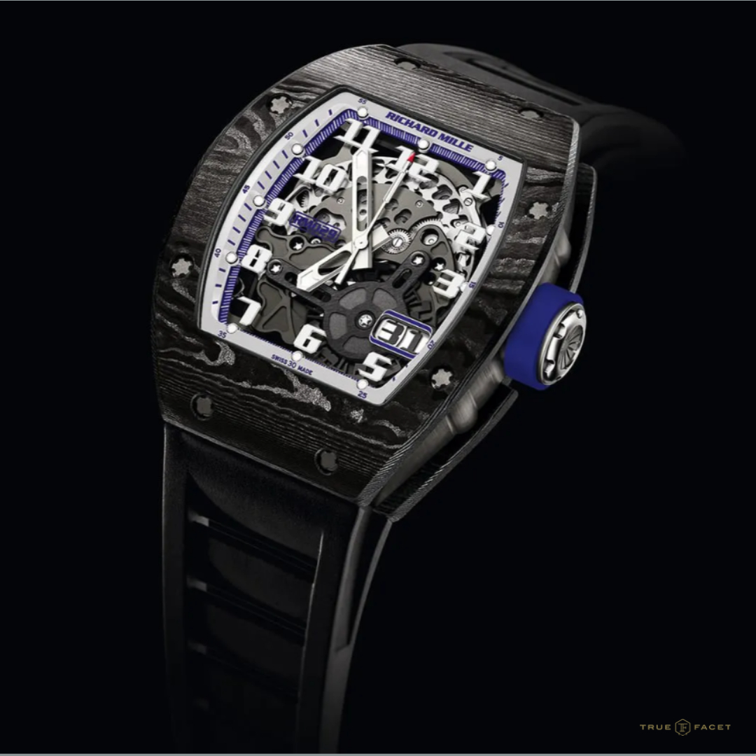 Richard Mille RM029 Japan Edition Black NTPT with White Rehaut 2017 Complete (Limited 50 Pieces)