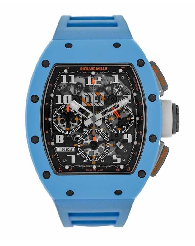 Richard Mille RM011 Americas Titanium - Limited Edition (Baby Blue Theme)