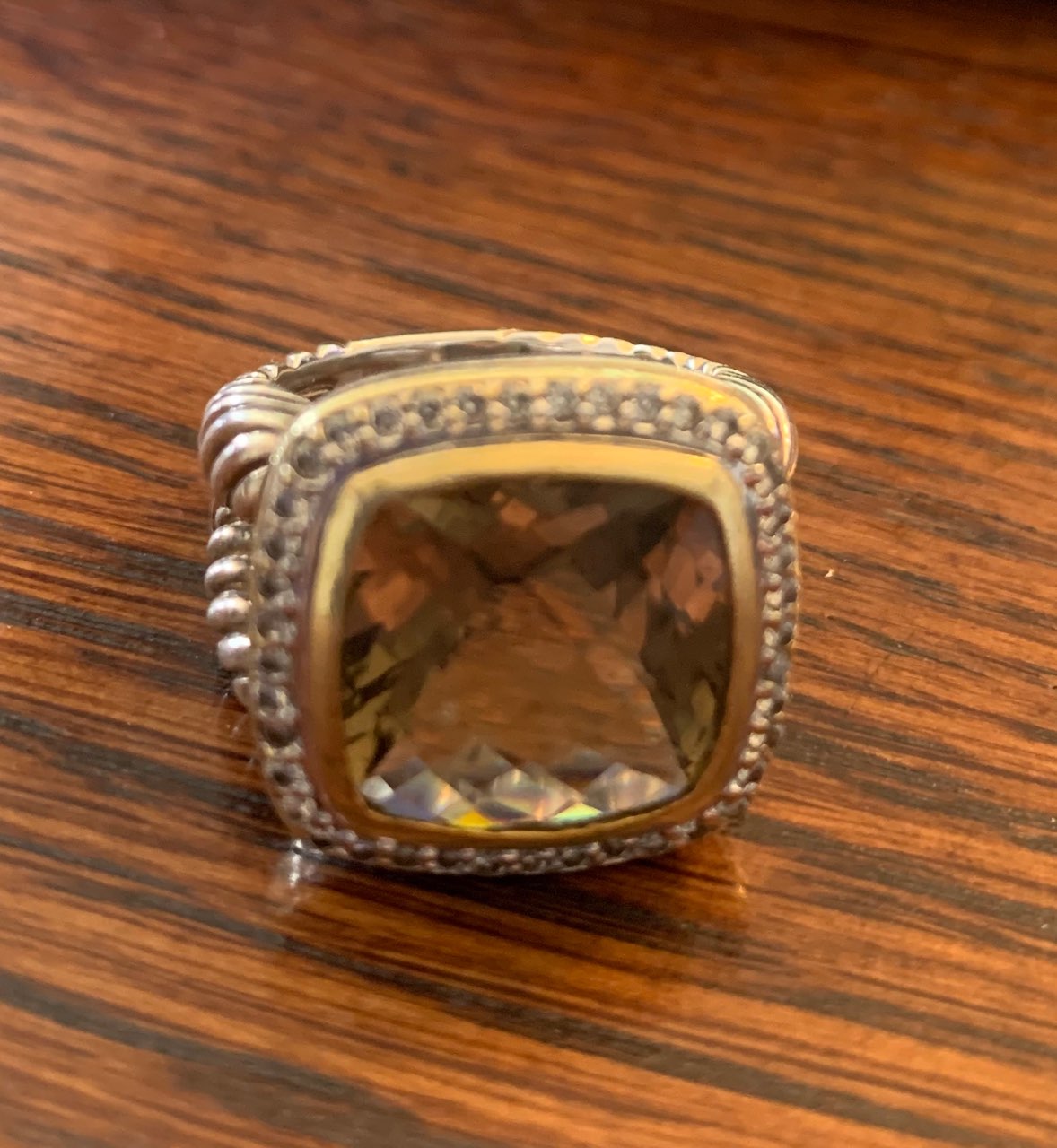 David Yurman Albion and Diamond Ring