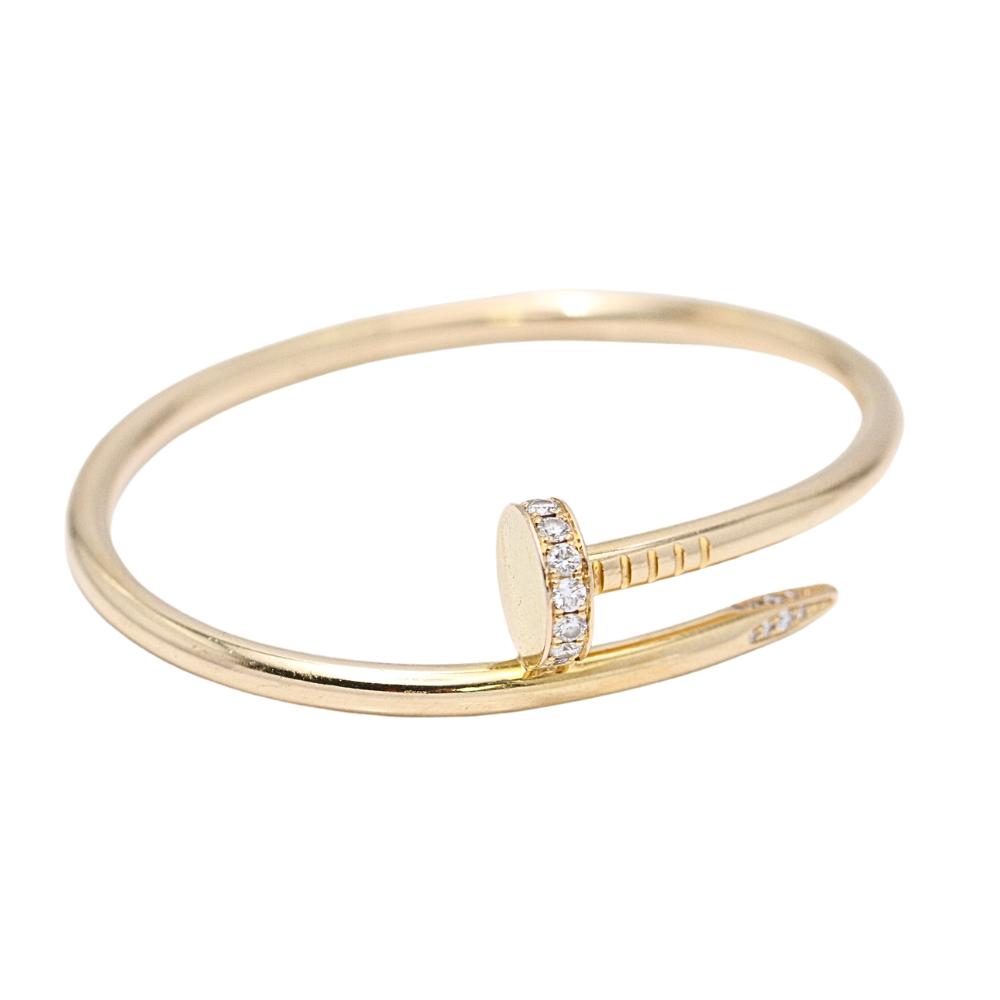 True Bracelet in 18k Gold with Diamonds
