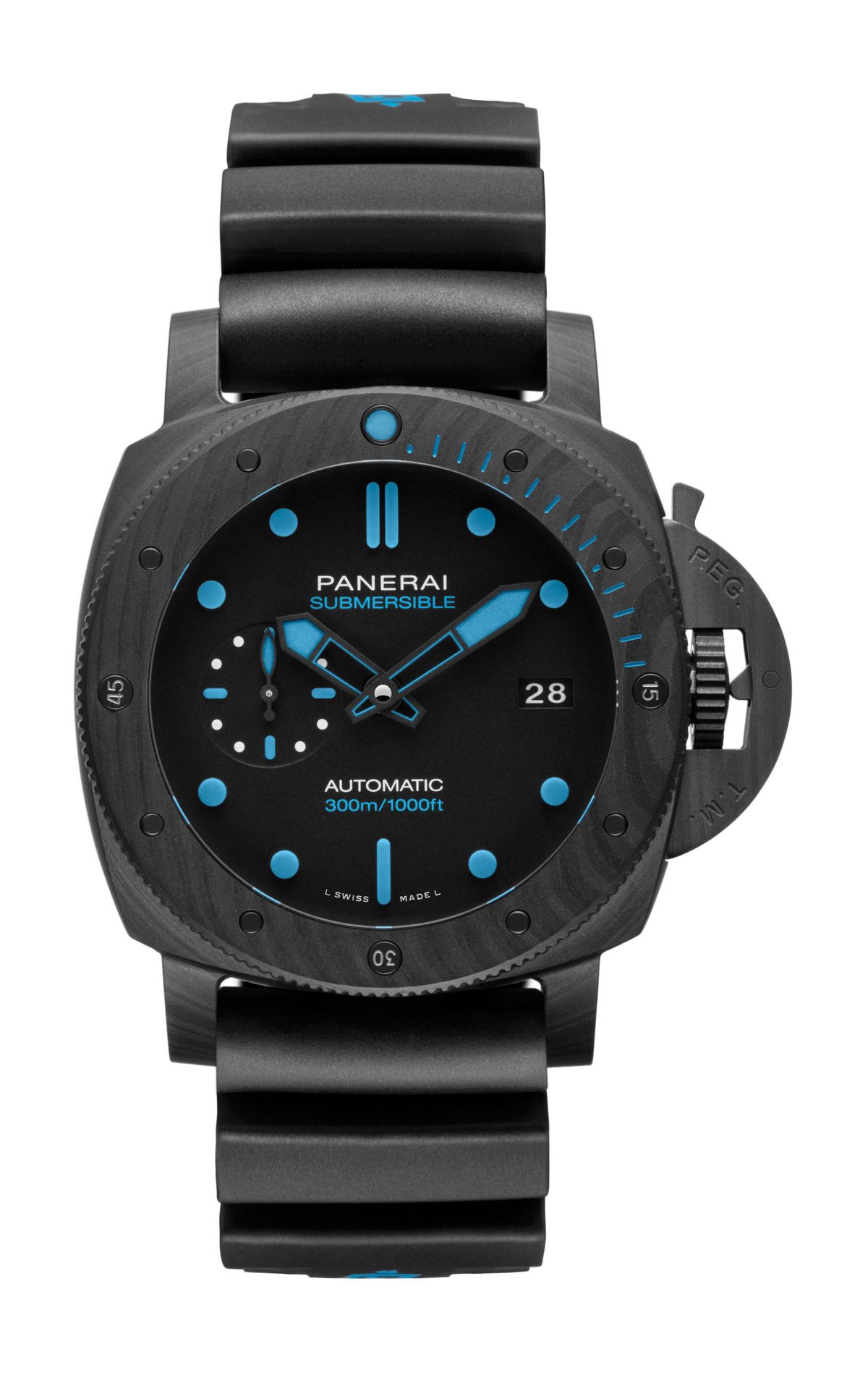 PANERAI LUMINOR SUBMERSIBLE CARBOTECH 42MM PAM00960 AUTOMATIC MEN'S WATCH