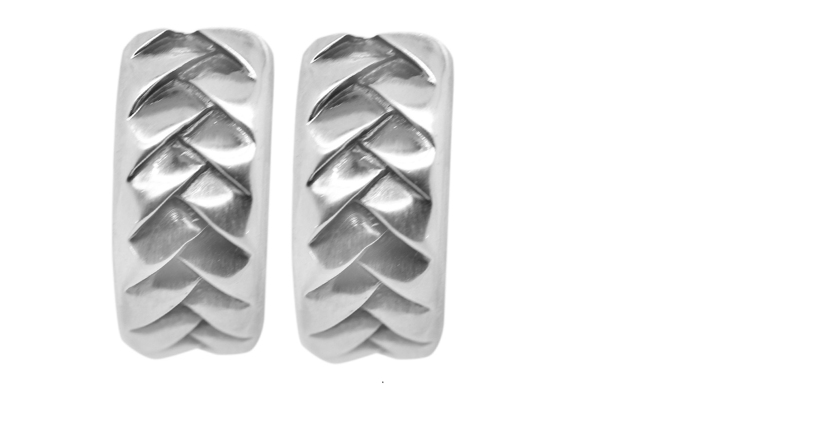 Scott Kay Silver Hoop Earrings