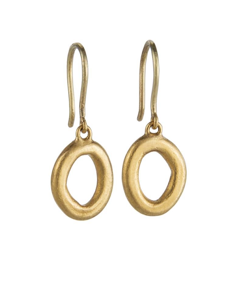 Yossi Harari Jewelry Roxanne 24k Gold Openwork Melissa Earrings
