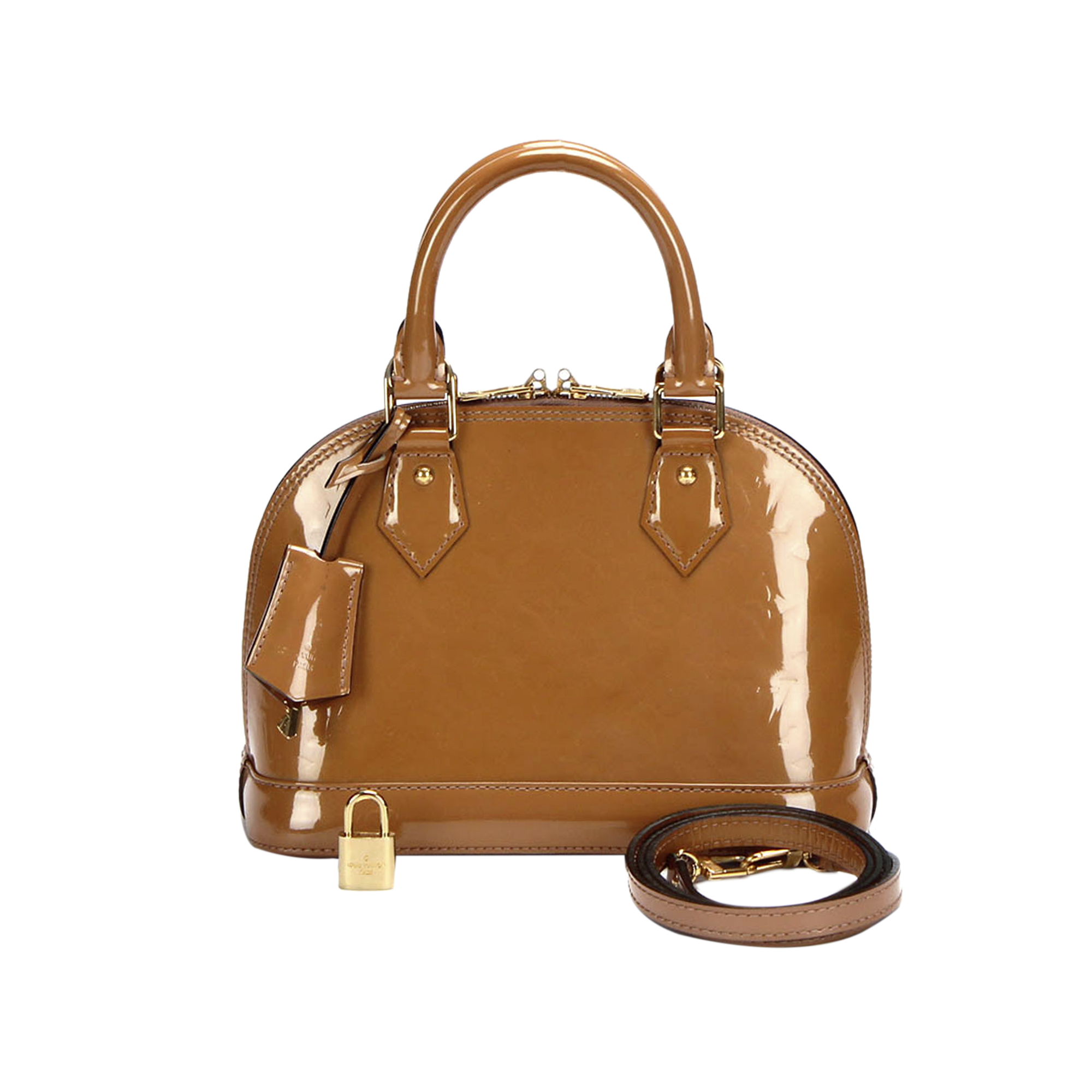 Louis Vuitton Vernis Alma BB with Strap