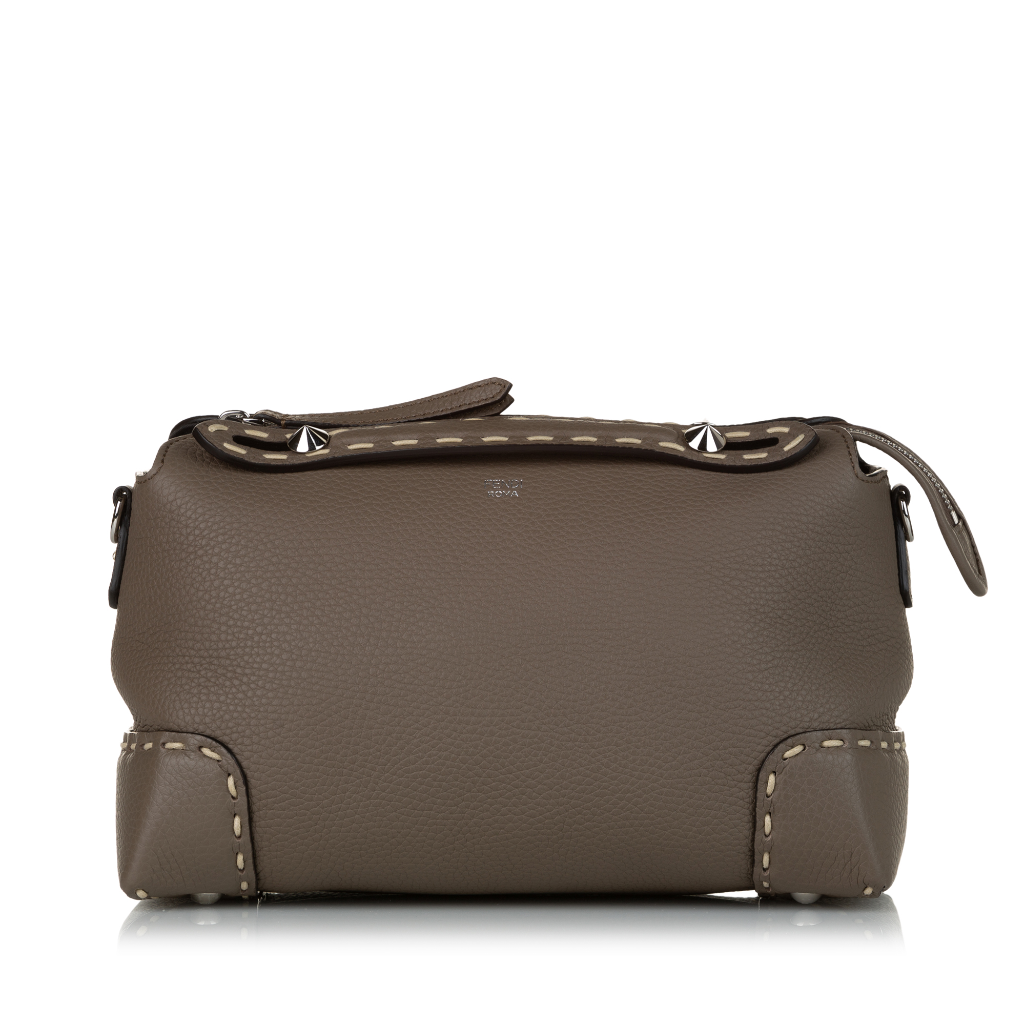 Fendi Small By The Way Leather Satchel